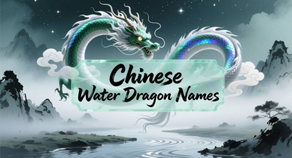 Chinese Water Dragon Names