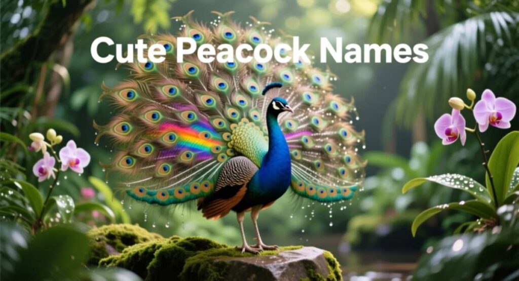 Cute Peacock Names