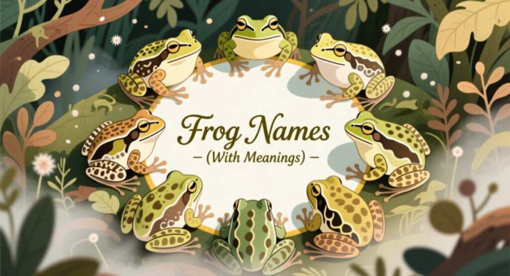 Frog Names (With Meanings)