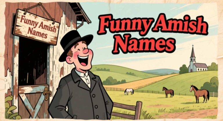 Funny Amish Names: Unique, Charming, and Memorable First & Last Names