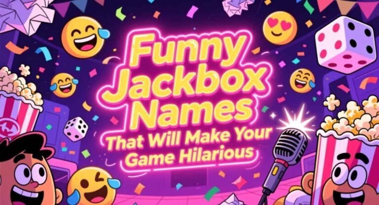 Funny Jackbox Names That Will Make Your Game Hilarious and Memorable