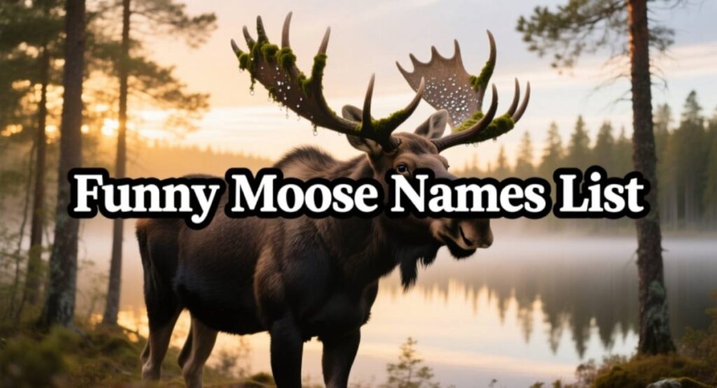 Funny Moose Names List