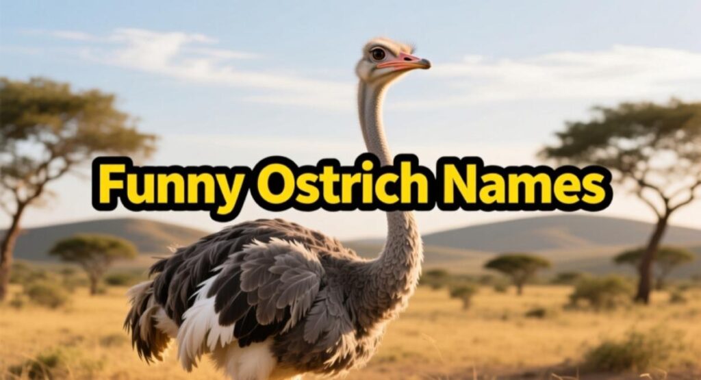 Funny Ostrich Names