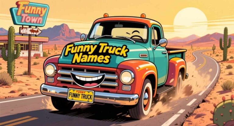 Funny Truck Names: Clever, Hilarious, and Memorable Names for Your Truck