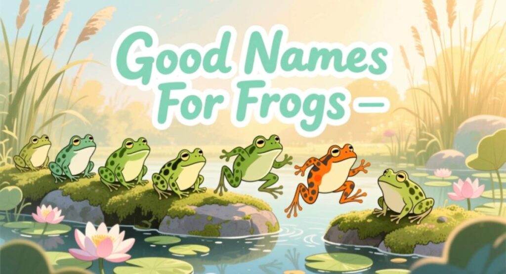 Good Names For Frogs