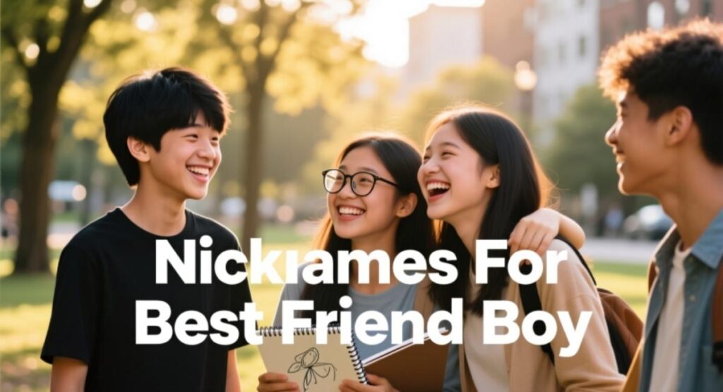 Nicknames For Best Friend Boy