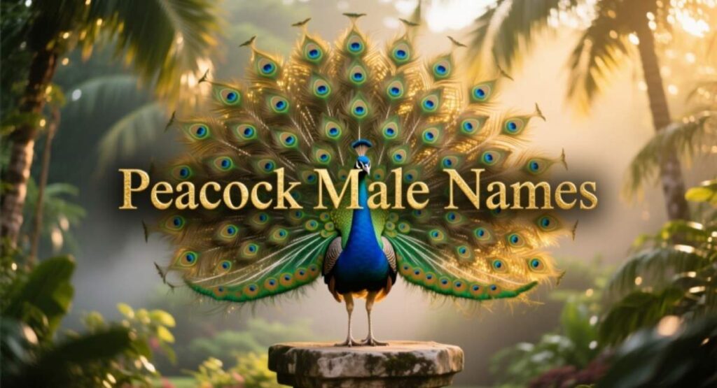 Peacock Male Names