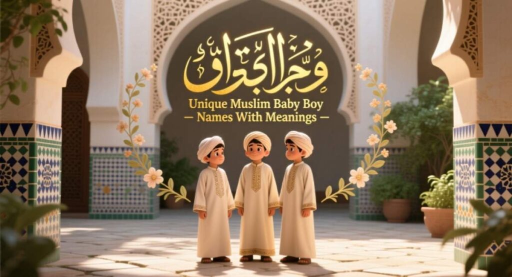 Unique Muslim Baby Boy Names With Meanings