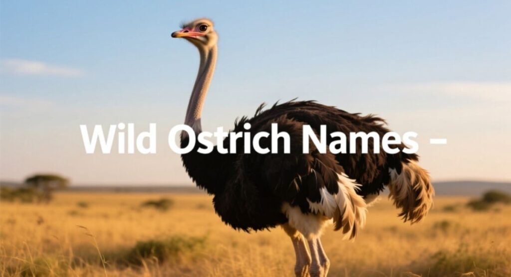 Wild Ostrich Names